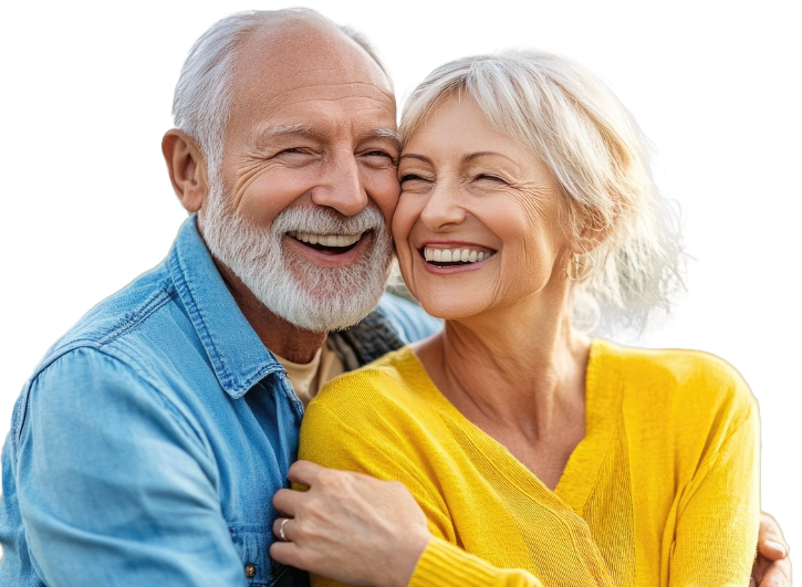 elderly couple